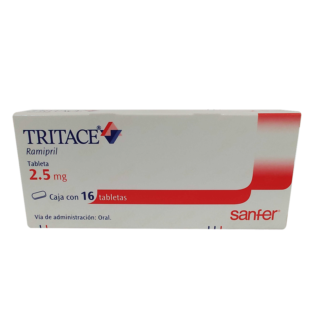 Tritace 2.5 Mg 16 Tabletas 