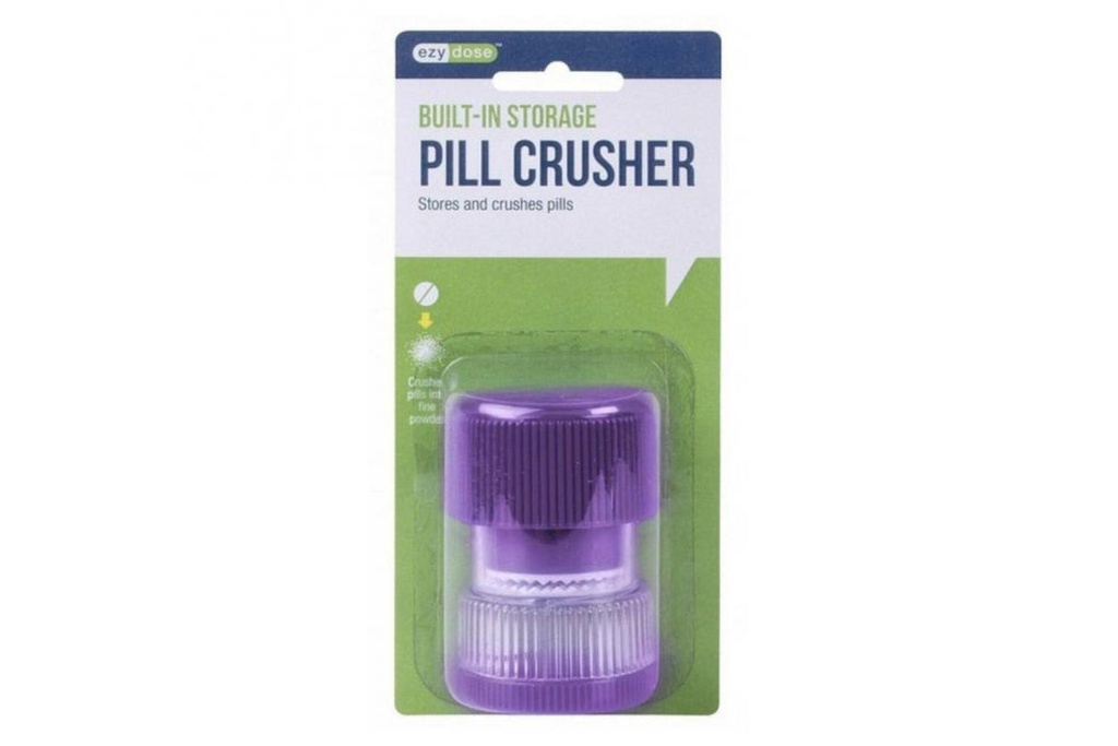 Triturador De Tabletas Con Contenedor Para Pildoras 