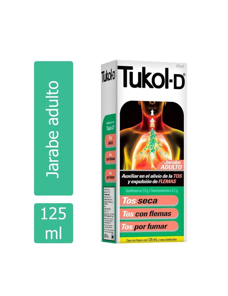 Tukol-D Para Adulto Jarabe 125 Ml 