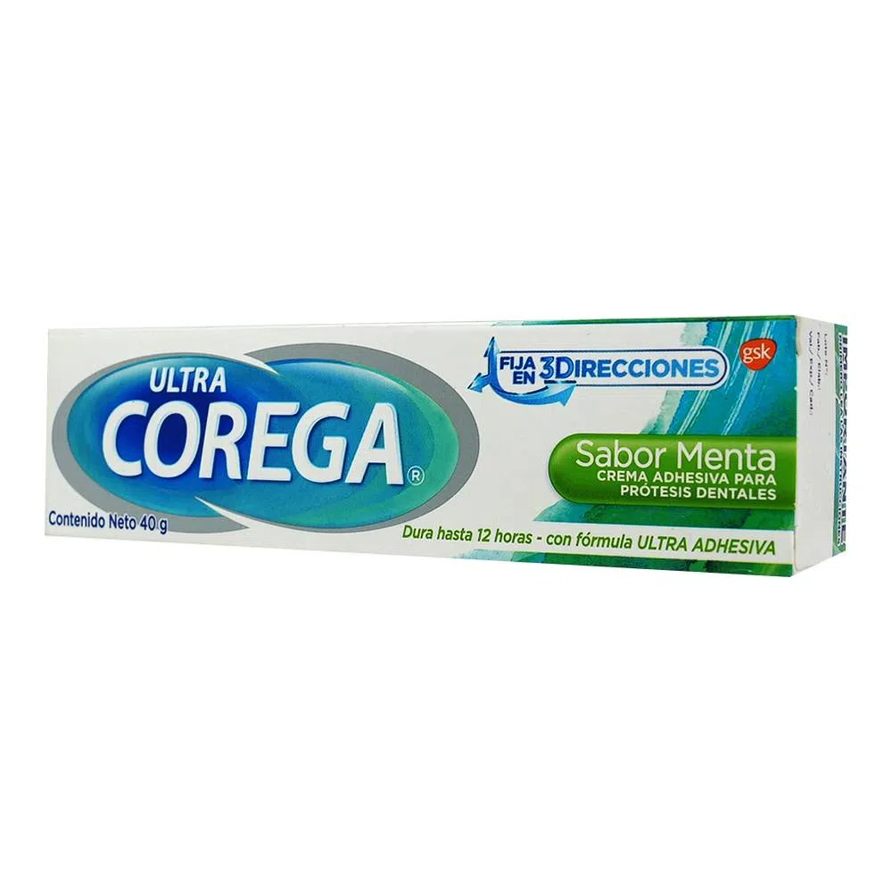 Adhesivo Dental Corega Menta 40 G 