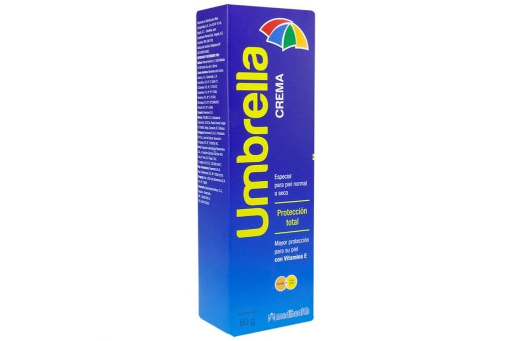 Umbrella Crema Filtro Solar Tubo 60 G 