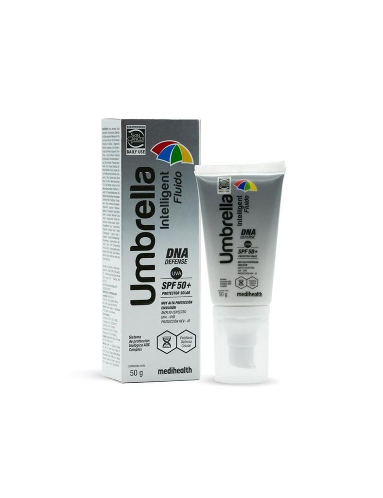 Bloqueador Umbrella Intelligent Fluido SPF 50+ 50 G 