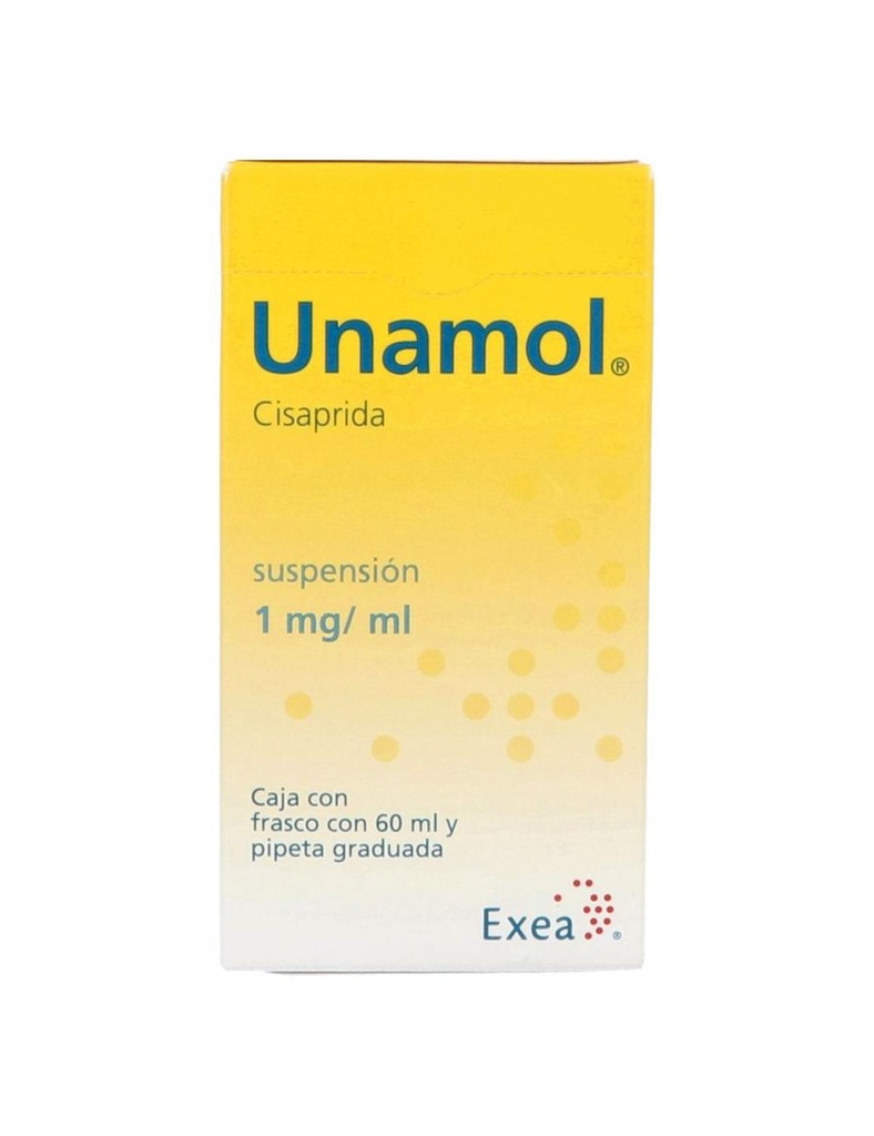 Unamol Pediátrico Suspensión 1 Mg/Ml 60 Ml 