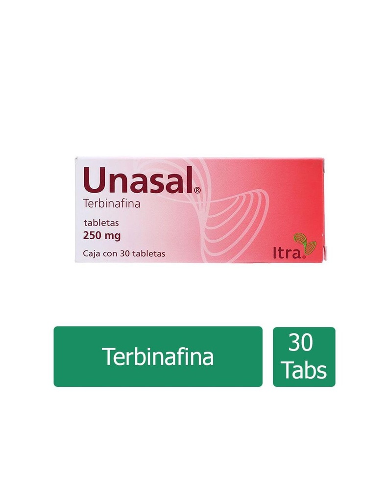 Unasal 250 Mg 30 Tabletas 