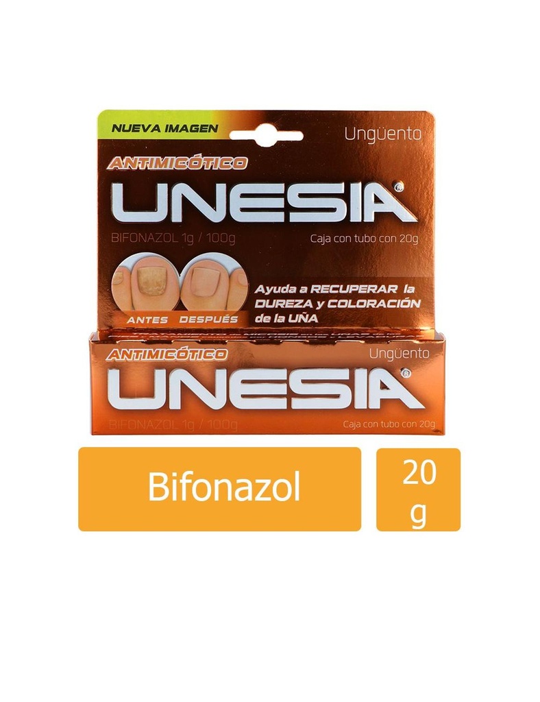 Unesia 1/100 G Ungüento Tubo 20 G 