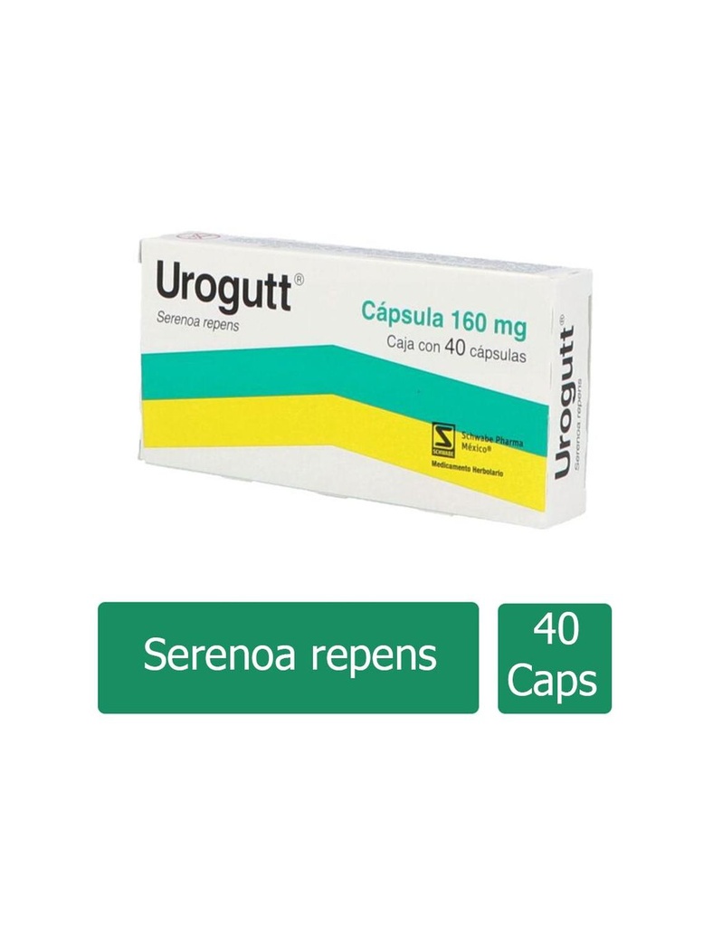 Urogutt 160 Mg 40 Cápsulas 