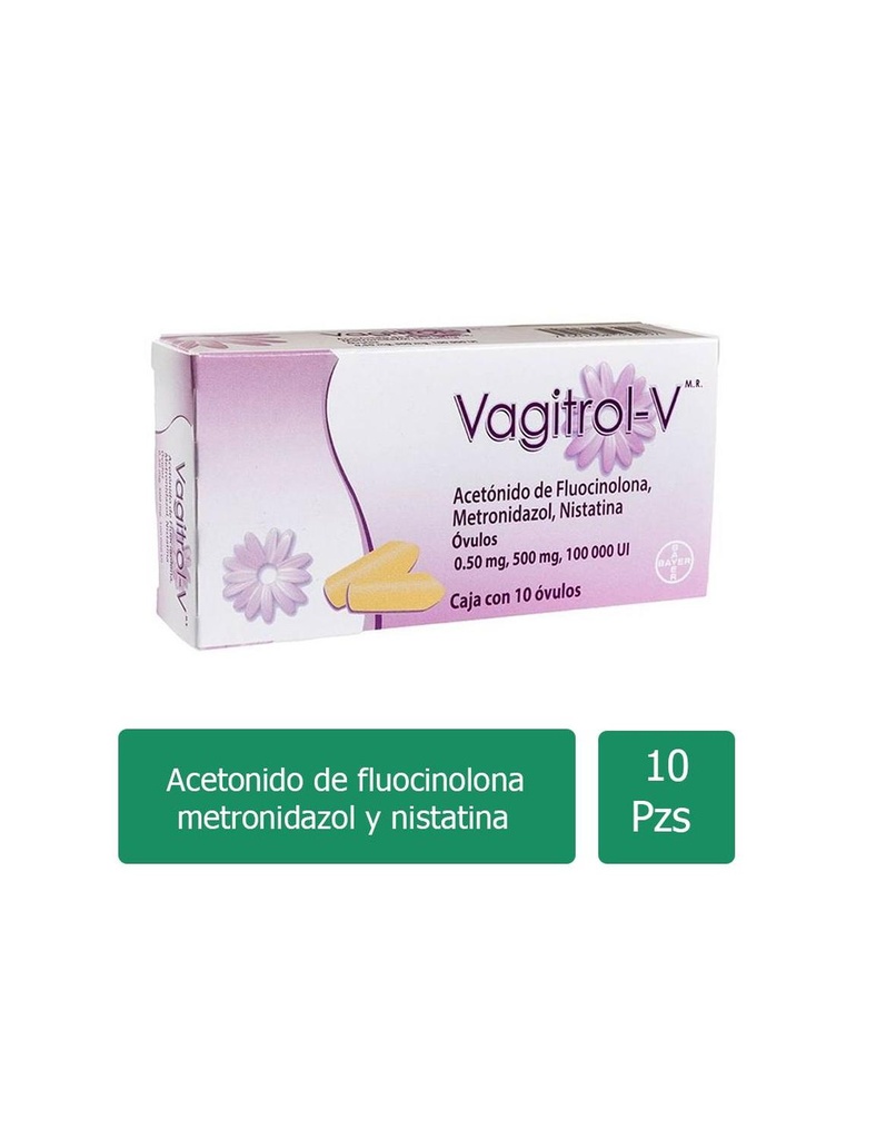 Vagitrol V 10 Óvulos 