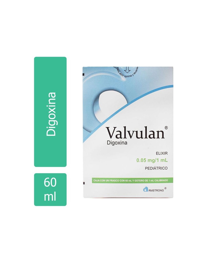 Valvulan Pediátrico 0.05 Mg Solución 60 Ml 
