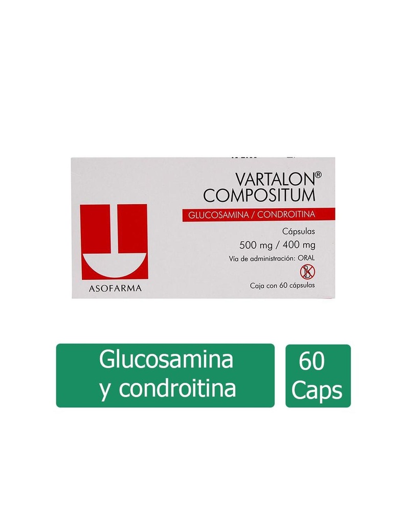 Vartalon Compositum 60 Cápsulas 500/400 Mg 