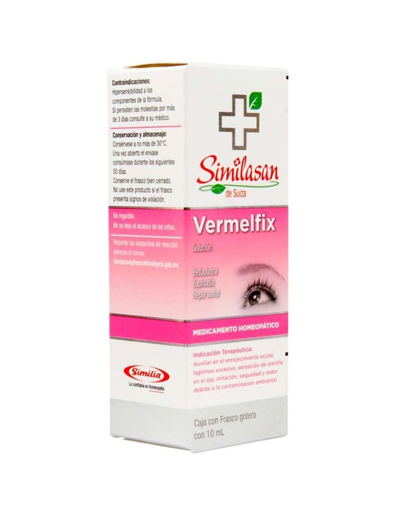 Similasan Vermelfix Solución Gotas 10 Ml 