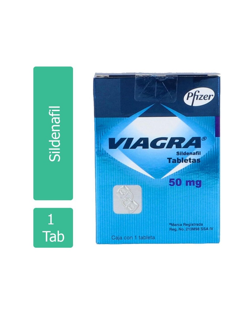 Viagra 50 Mg Tableta Recubierta 
