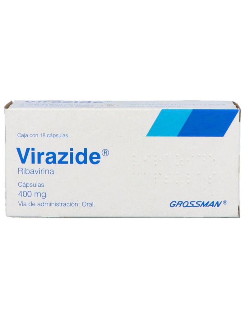 Virazide 400 Mg 18 Cápsulas 