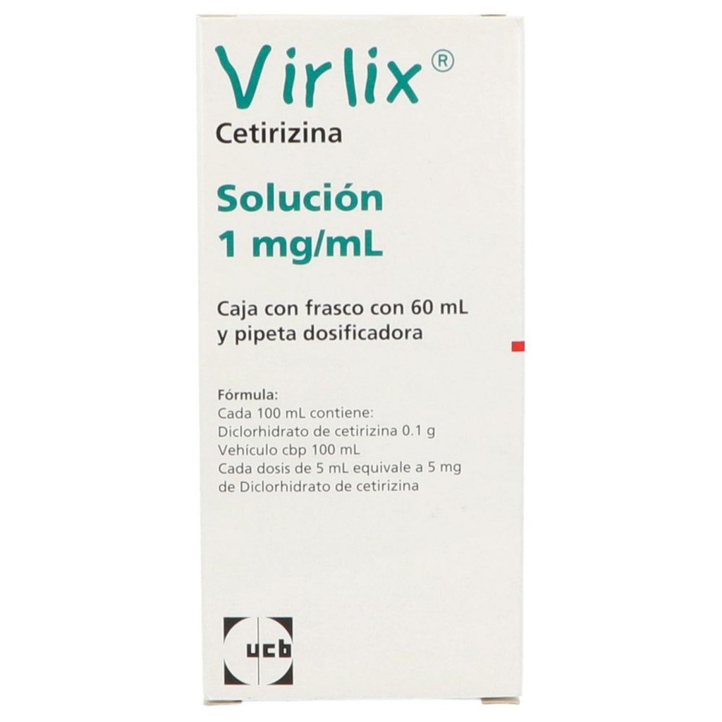 Virlix 1 Mg/Ml Solución Infantil 60 Ml 