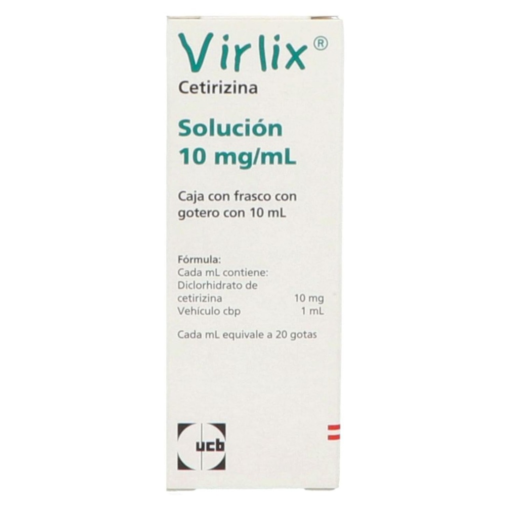 Virlix 10 Mg Gotas 10 Ml 