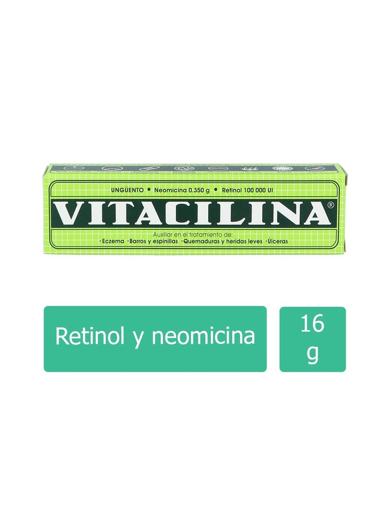 Vitacilina Ungüento 16 G 
