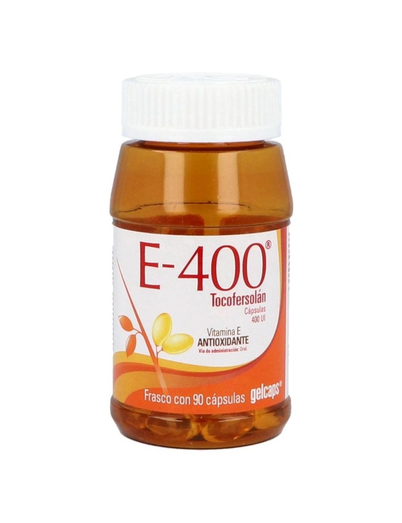 [7501130713684] Vitamina-E 400 Gelcaps 90 Cápsulas 