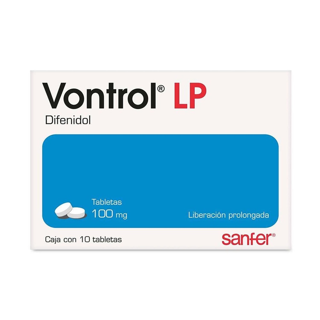 Vontrol LP 100 Mg 10 Tabletas 