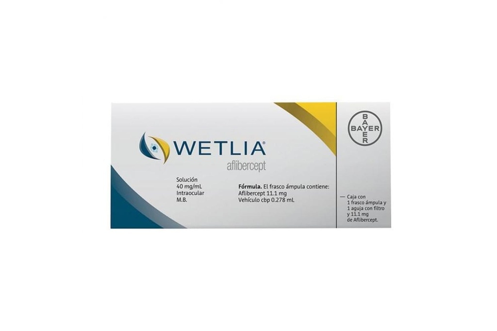 Wetlia 40 Mg Solución Intra Ocular Frasco Ámpula 