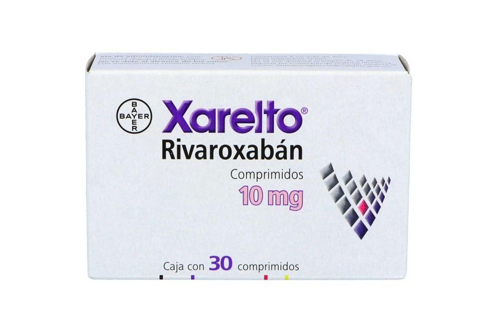 Xarelto 10 Mg 30 Comprimidos 