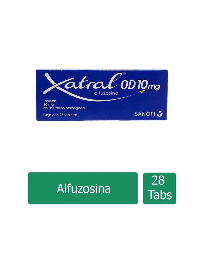 Xatral OD 10 Mg 28 Tabletas 