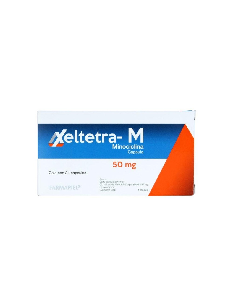 Xeltetra-M 50 Mg 24 Cápsulas 