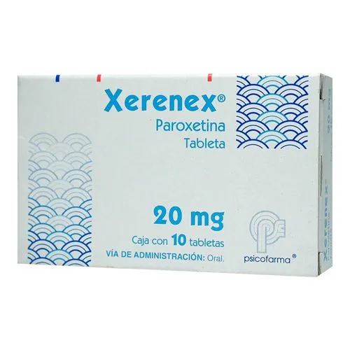 Xerenex 20 Mg 10 Tabletas 
