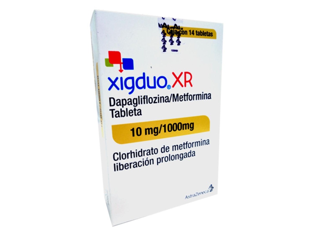 Xigduo XR 10/1000 Mg 14 Tabletas 