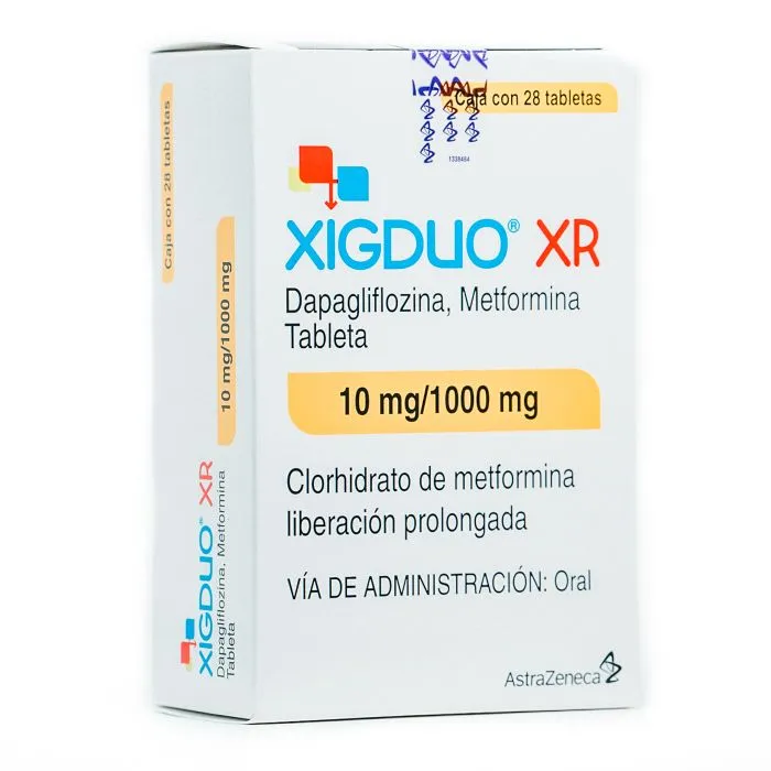 Xigduo XR 10/1000 Mg 28 Tabletas 
