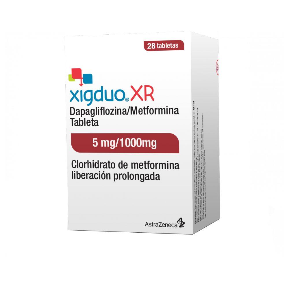 Xigduo XR 5/1000 Mg Tabletas 28 
