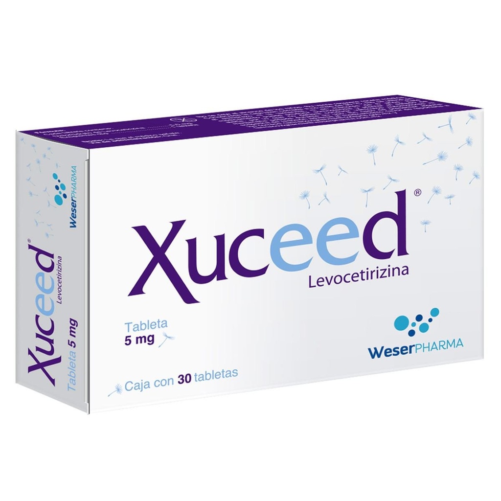 Xuceed 5 Mg 30 Tabletas 