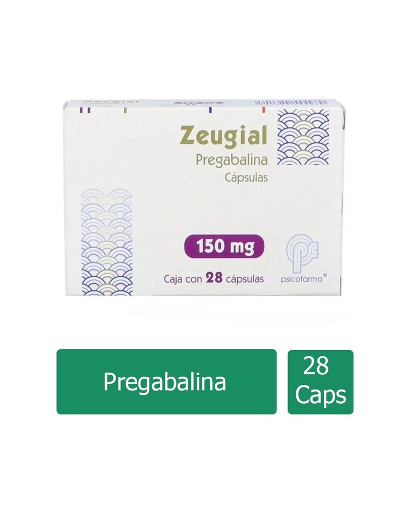 Zeugial 150 Mg 28 Cápsulas 