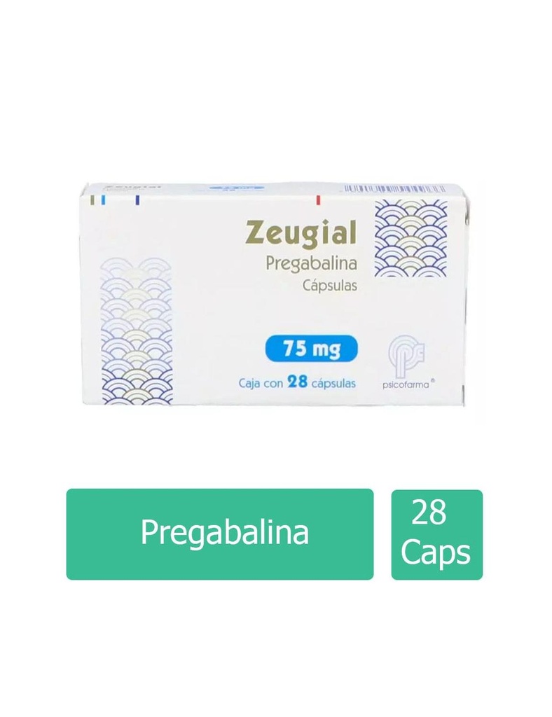 Zeugial 75 Mg 28 Cápsulas 