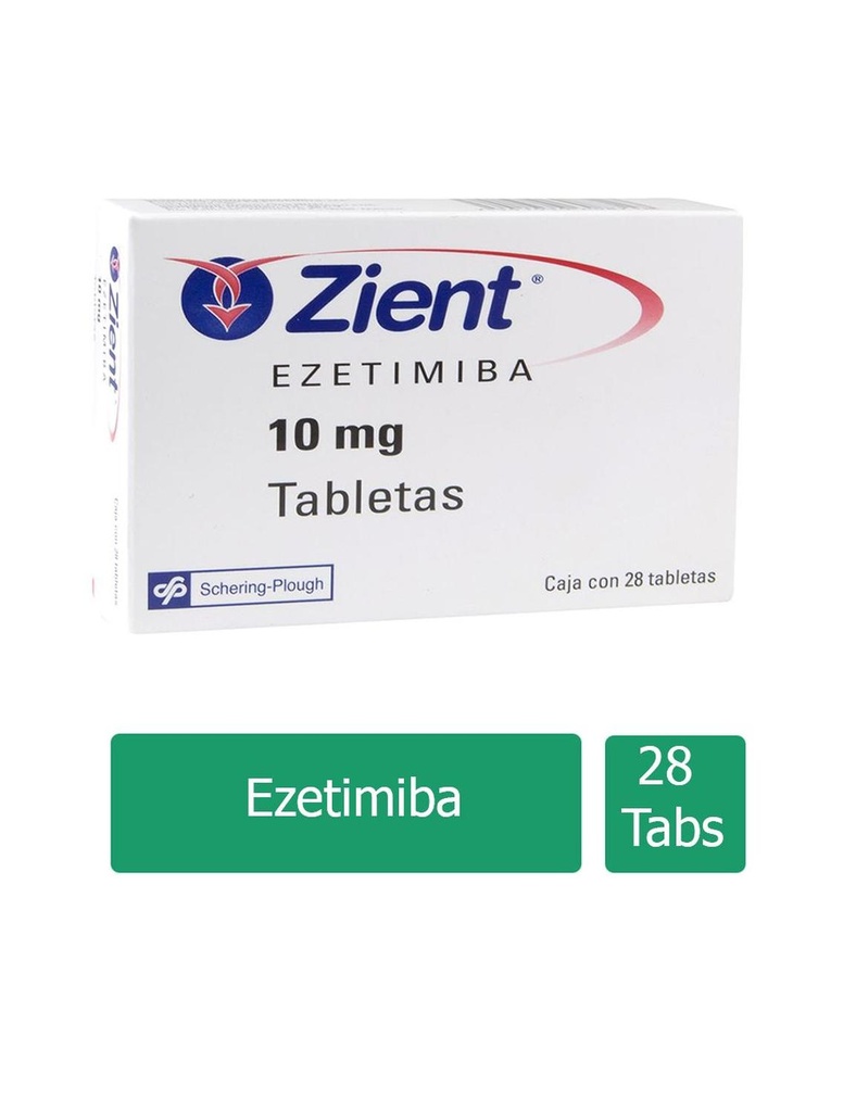 Zient 10 Mg 28 Tabletas 