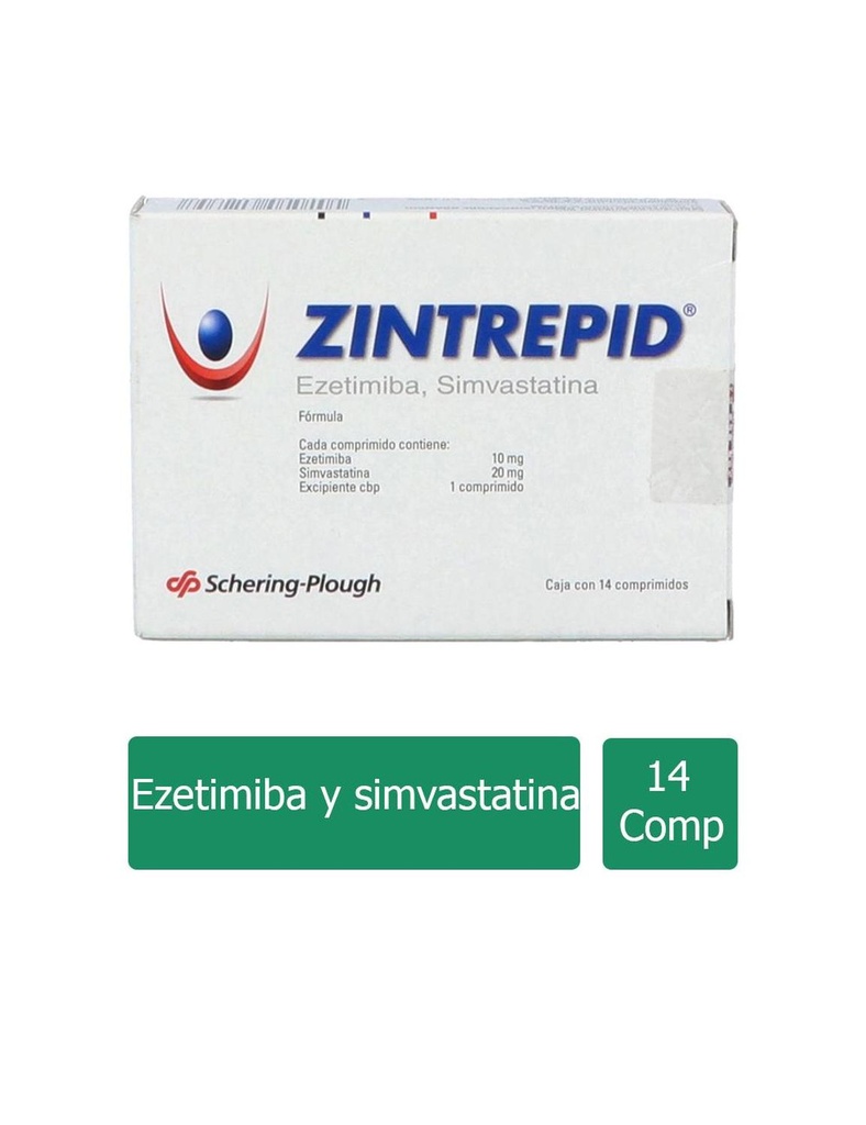Zintrepid 10 / 20 Mg 14 Comprimidos 