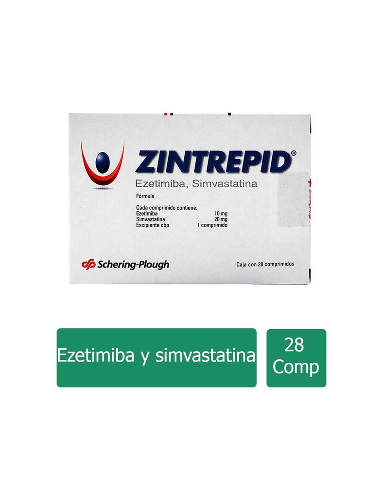 Zintrepid 10 / 20 Mg 28 Comprimidos 