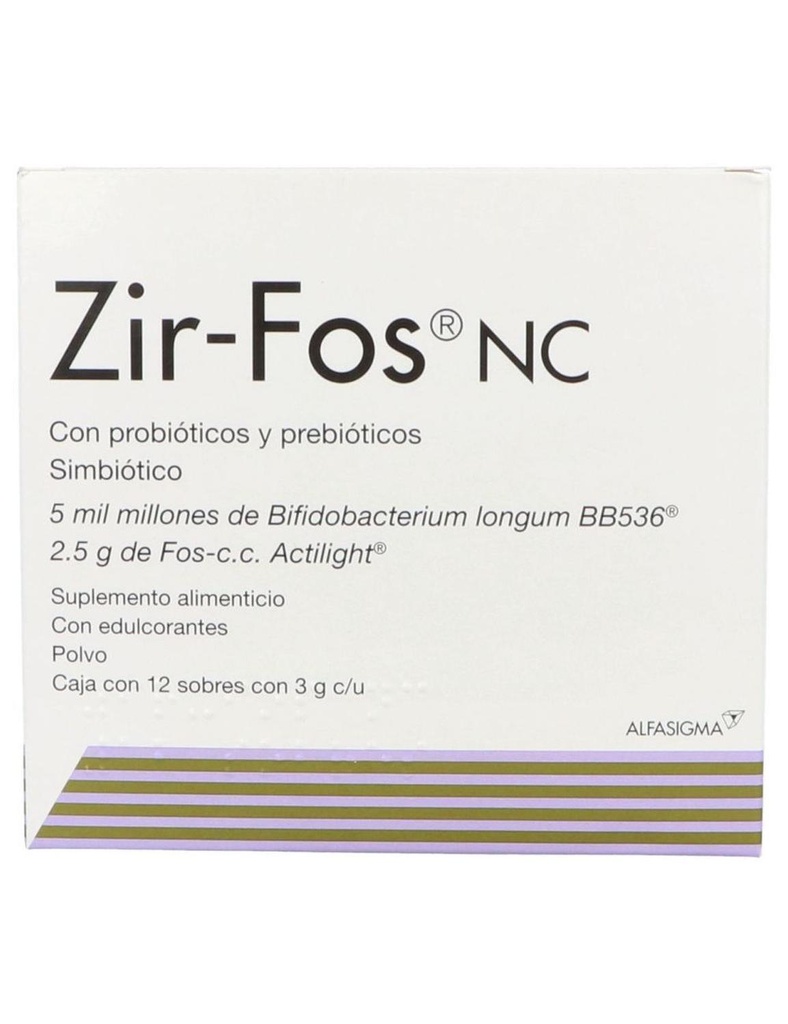 Zir-Fos Nc 3 G Caja Con 12 Sobres