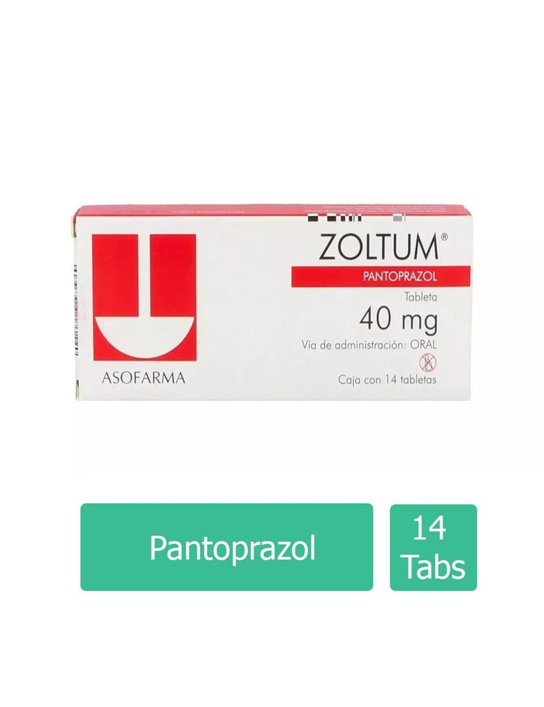 Zoltum 40 Mg 14 Comprimidos 