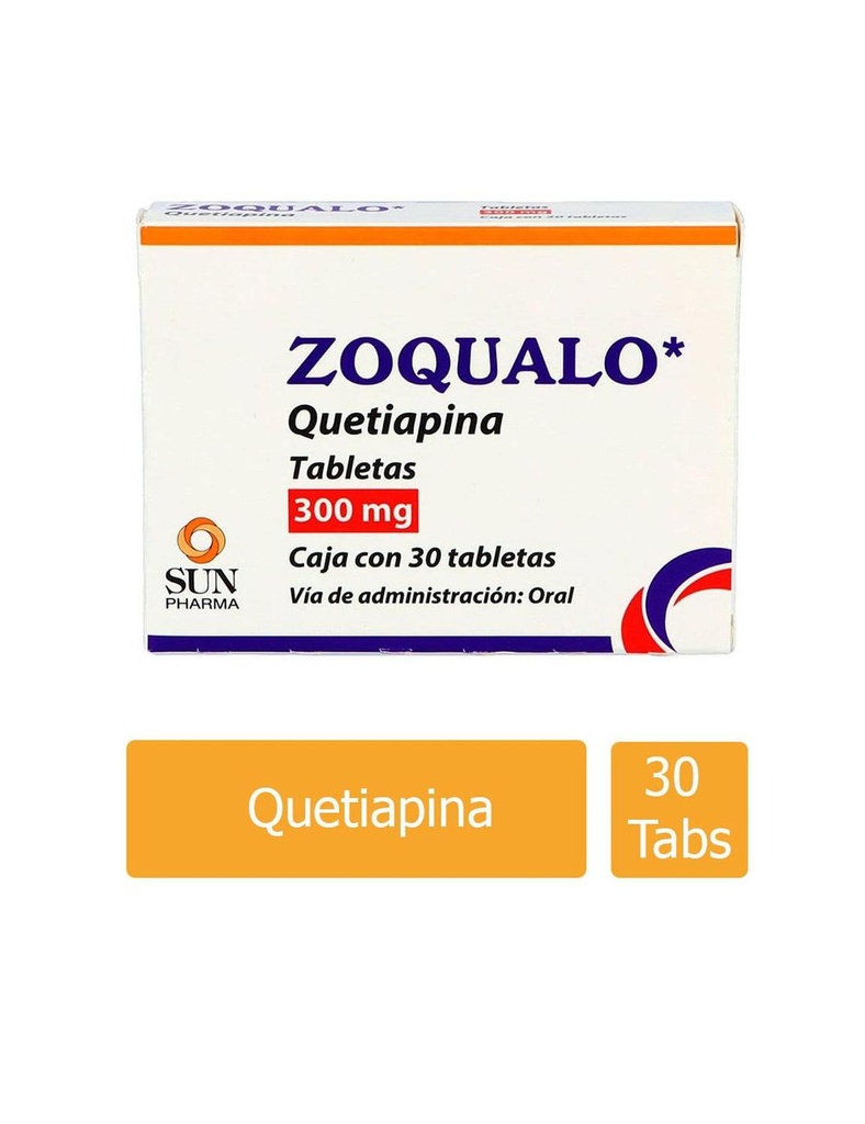Zoqualo 300 Mg 30 Tabletas 