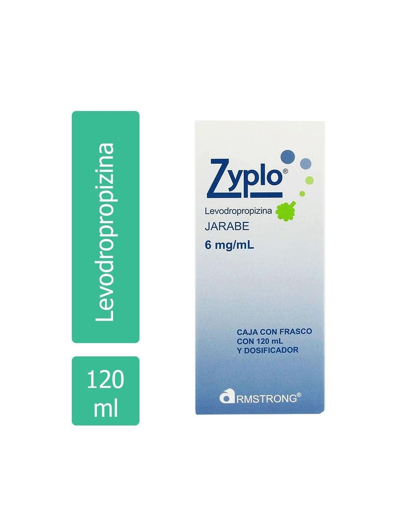 Zyplo 600 Mg / 100 Ml Jarabe 120 Ml levodropropizina