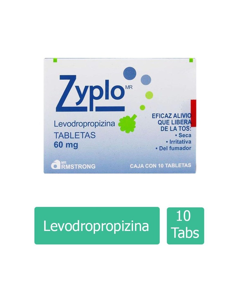 Zyplo 60 Mg 10 Tabletas levodropropizina