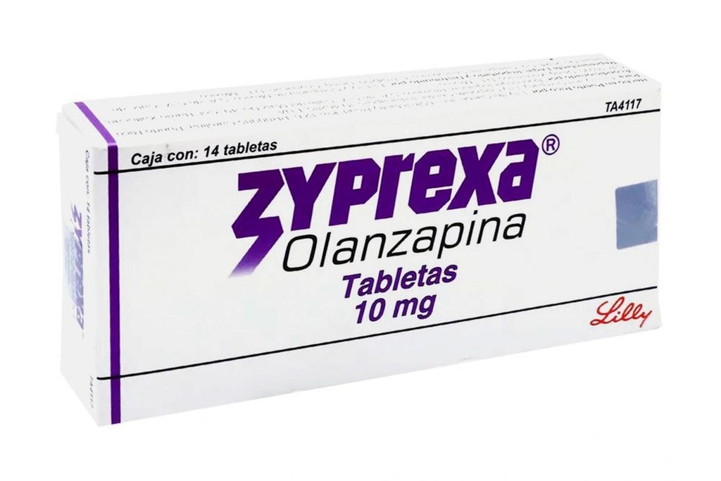 Zyprexa 10 Mg 14 Tabletas 