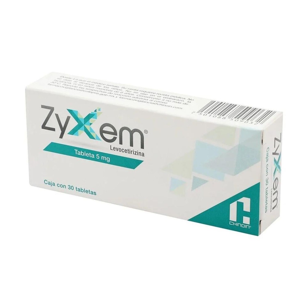 Zyxem 5 Mg Tabletas 30 
