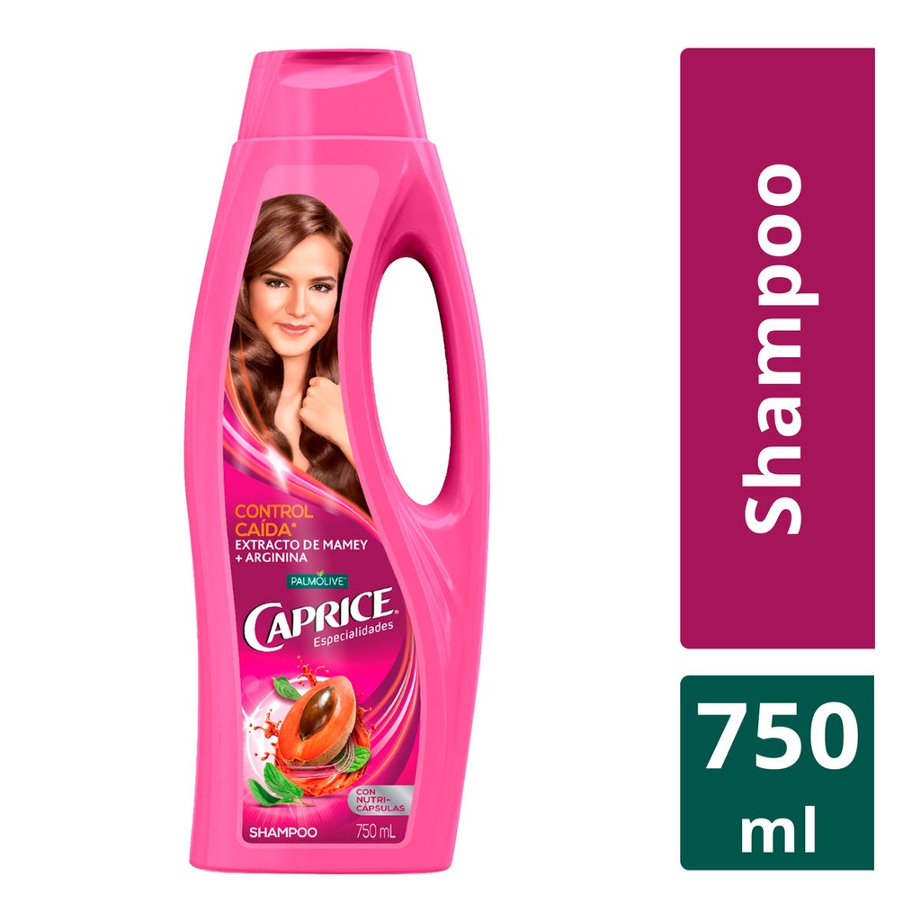 Shampoo Caprice Control Caída Mamey 750 Ml 