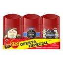 Desodorante Old Spice Fresh + Leña + Wolf Stick 50 G 