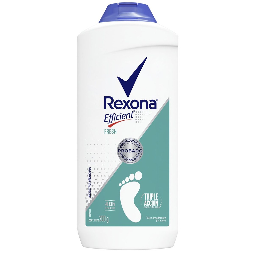 Talco Desodorante Rexona Efficient Fresh 200 G 