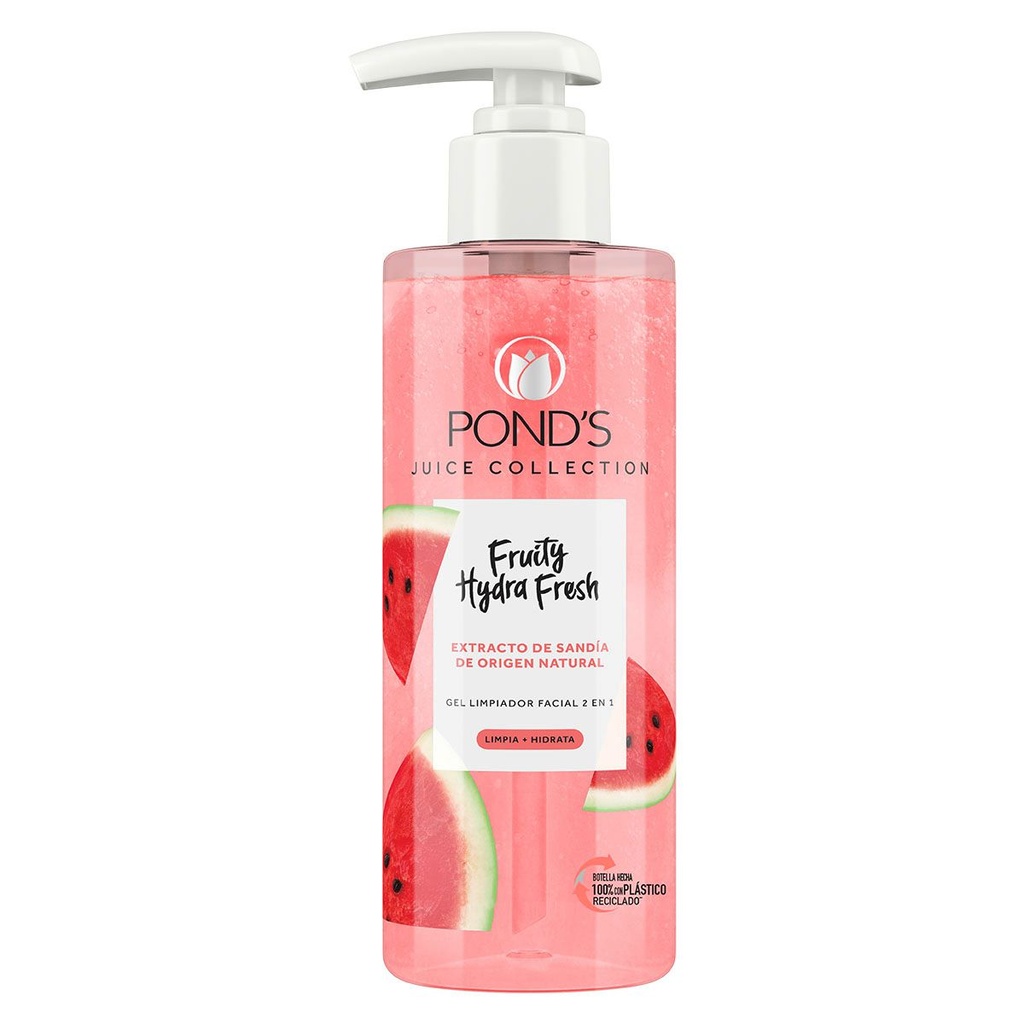 Gel Limpiador Ponds Facial 2 En 1 Sandía 200 Ml 