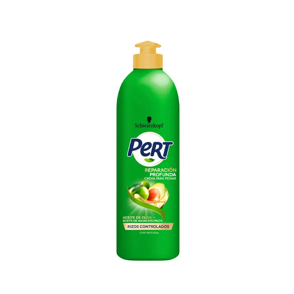 Crema Para Peinar Pert Oliva + Aceite Aguacate 300 Ml 