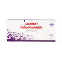 Losartán/Hidroclorotiazida 100/25 Mg 15 Tabletas Genérico Ultra Lab 
