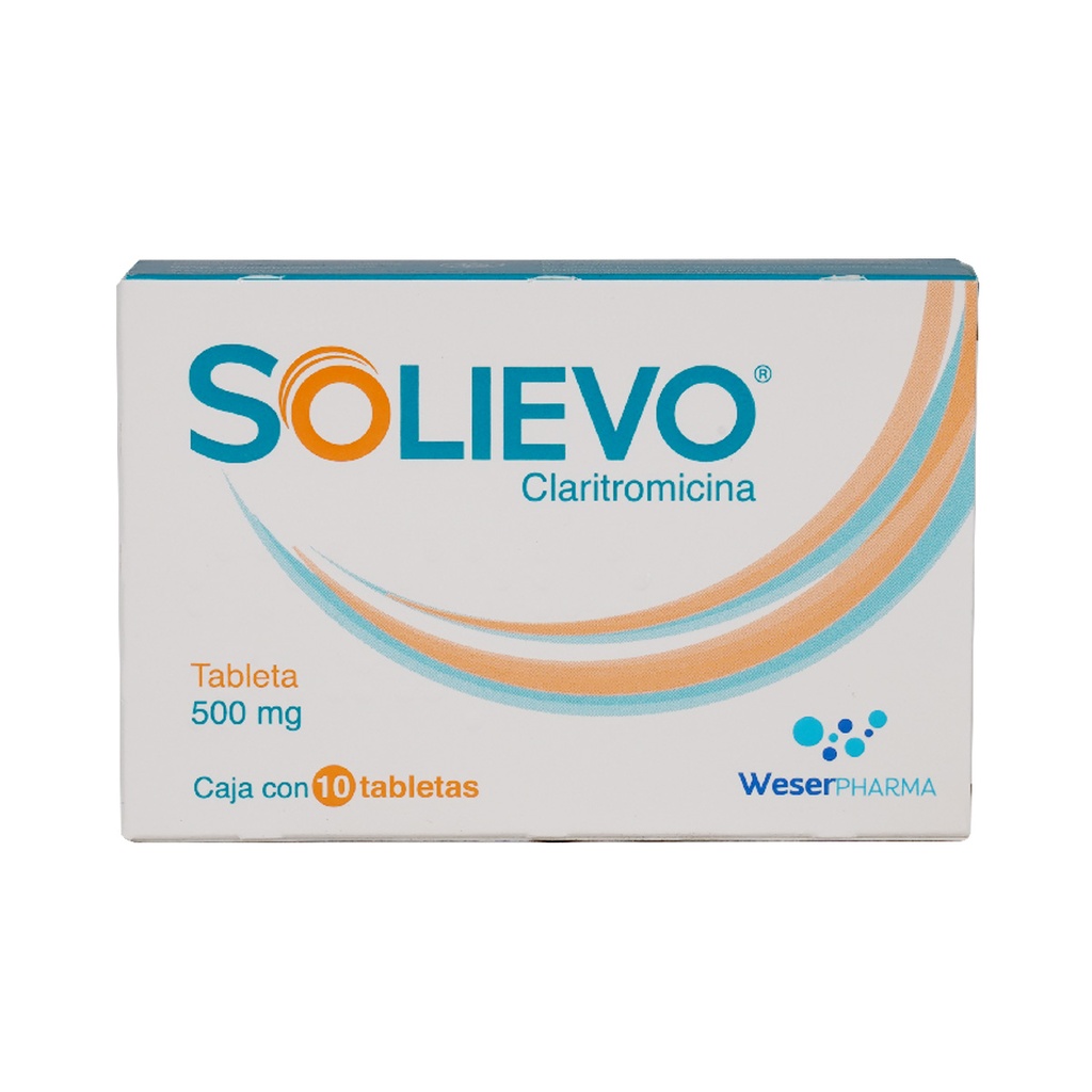 Solievo 500 Mg 10 Tabletas 