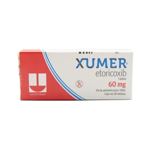 Xumer 60 Mg 28 Tabletas 